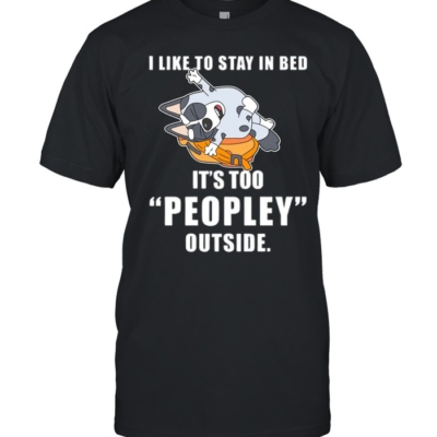 Cute Bluey Muffin I Like To Stay In Bed T-Shirt