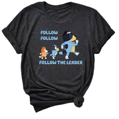 Follow the Leader Bluey T Shirt