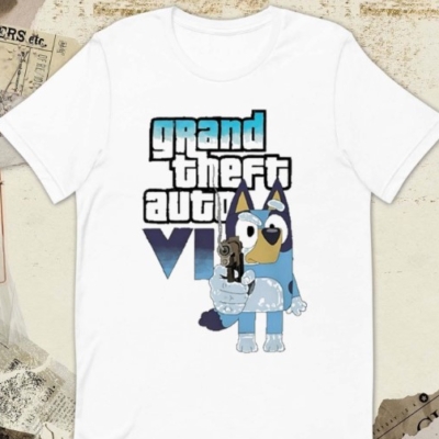 Grand Theft Auto VI Parody T Shirt