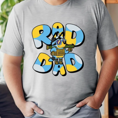 Rad Dad Bluey Inspired Tactical Tee