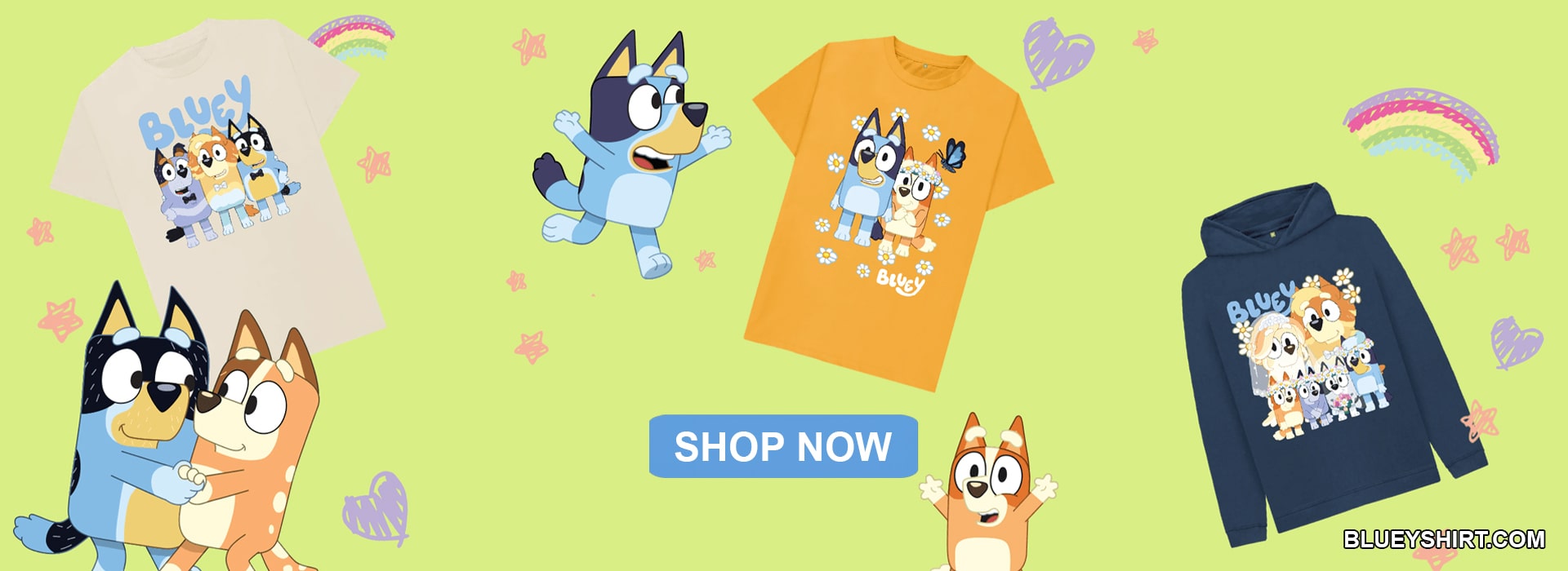 banner blueyshirt store