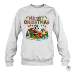 Merry Christmas Bluey Bingo Shirt, Hoodie, Sweatshirt 4 Merry Christmas Bluey Bingo Sweatshirt